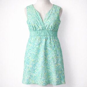 Lilypod A-Line Dress Size 10 Southern Preppy Old Money Summer Satin Lining Nice!